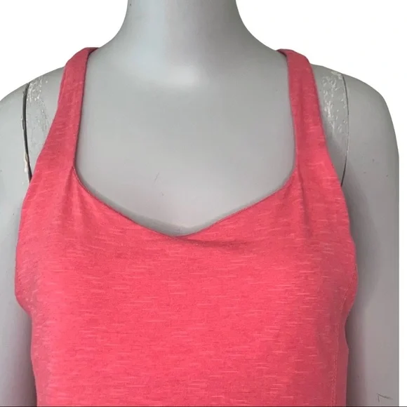 HORNY TOAD Seahorse Racerback Casual Knit Dress Bright Pink Fuchsia Sporty - Picture 3 of 14